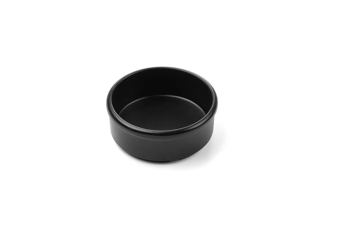 Miseczka na masło i sos, czarny, 3 szt., ⌀80x30mm Hendi 564561