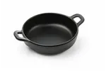 Rondelek czarny Little Chef mini okrągły, czarny, 150x115x37mm Hendi 564523