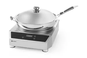 Wok indukcyjny 3500, Profi Line, kuchenka + wok, 230V/3500W, 340x450x295mm Hendi 239681