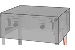 Pokrowiec, Grilli Grill i Roast-Master 154717 i 154878, 720x560x360mm Hendi 144923