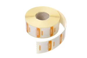 Etykiety Food Safety na każdy dzień tygodnia – wielorazowe, Sobota, pomarańczowy, 1000 szt., 25x25mm Hendi 850121
