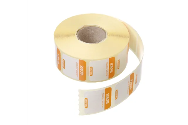 Etykiety Food Safety na każdy dzień tygodnia – wielorazowe, Sobota, pomarańczowy, 1000 szt., 25x25mm Hendi 850121