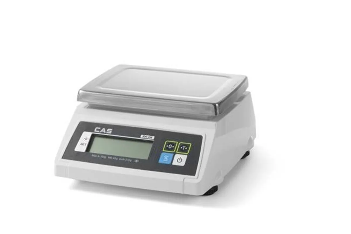 Waga wodoodporna z legalizacją, 30 kg, 278x317x141mm CAS 580387