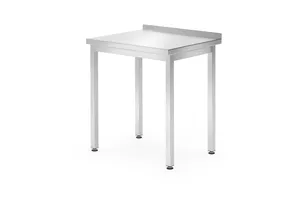 Stół przyścienny – skręcany, głębokość 600 mm, Profi Line, 800x600x850mm Hendi 811238