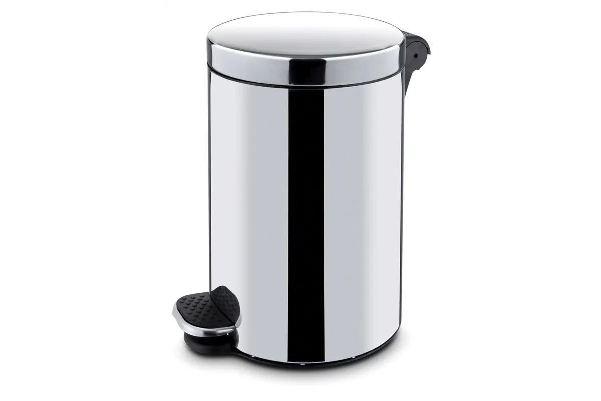 Kosz pedałowy okrągły z wkładem, 30L, ⌀300x650mm Hendi 691342