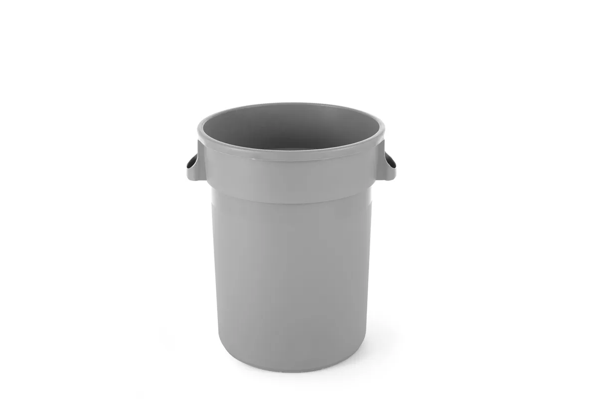 Kontener okrągły, 120L, jasnoszary, ⌀550x690mm AmerBox 691038
