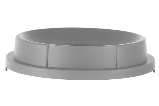 Pokrywa z otworem do kontenera okrągłego, do 691038, jasnoszary, ⌀570x135mm AmerBox 691052
