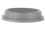 Pokrywa z otworem do kontenera okrągłego, do 691038, jasnoszary, ⌀570x135mm AmerBox 691052