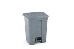 Pojemnik na odpady z pedałem, 87L, jasnoszary, 500x410x815mm AmerBox 691168
