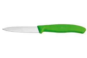 Nóż do jarzyn gładki, zielony, 190mm Victorinox 6.7606.L114