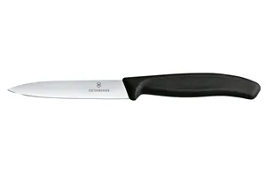 Nóż do jarzyn gładki, czarny, 212mm Victorinox 6.7703