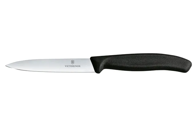 Nóż do jarzyn gładki, czarny, 212mm Victorinox 6.7703