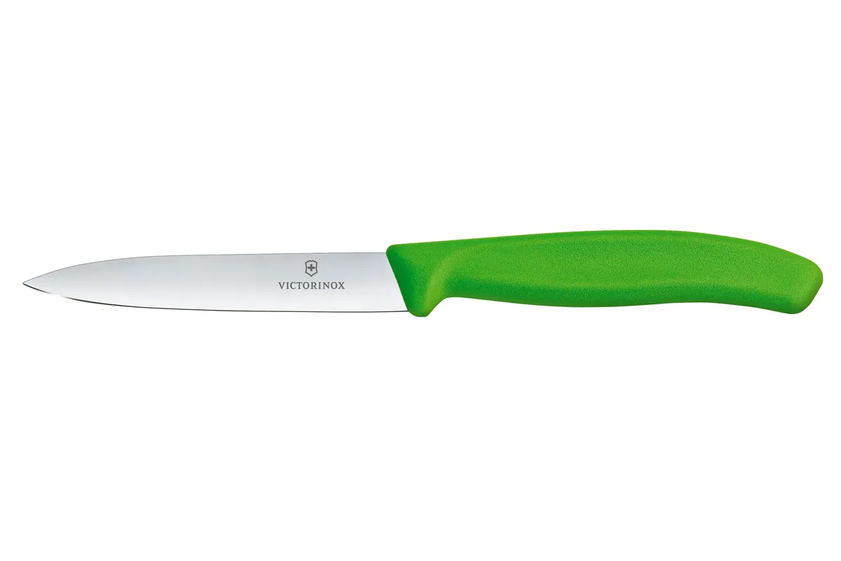 Nóż do jarzyn gładki, zielony, 212mm Victorinox 6.7706.L114