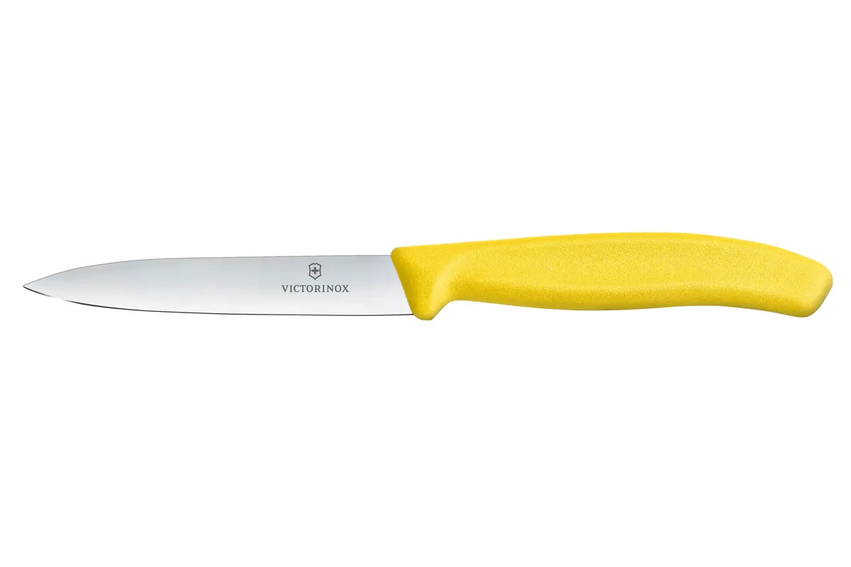 Nóż do jarzyn gładki, żółty, 212mm Victorinox 6.7706.L118