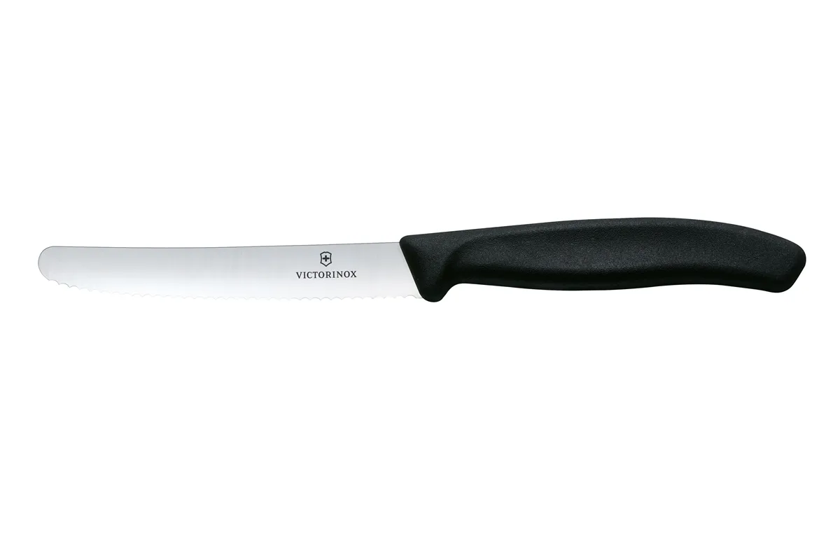 Nóż do pomidorów, czarny, 219mm Victorinox 6.7833