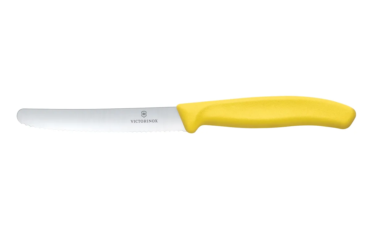 Nóż do pomidorów, żółty, 219mm Victorinox 6.7836.L118