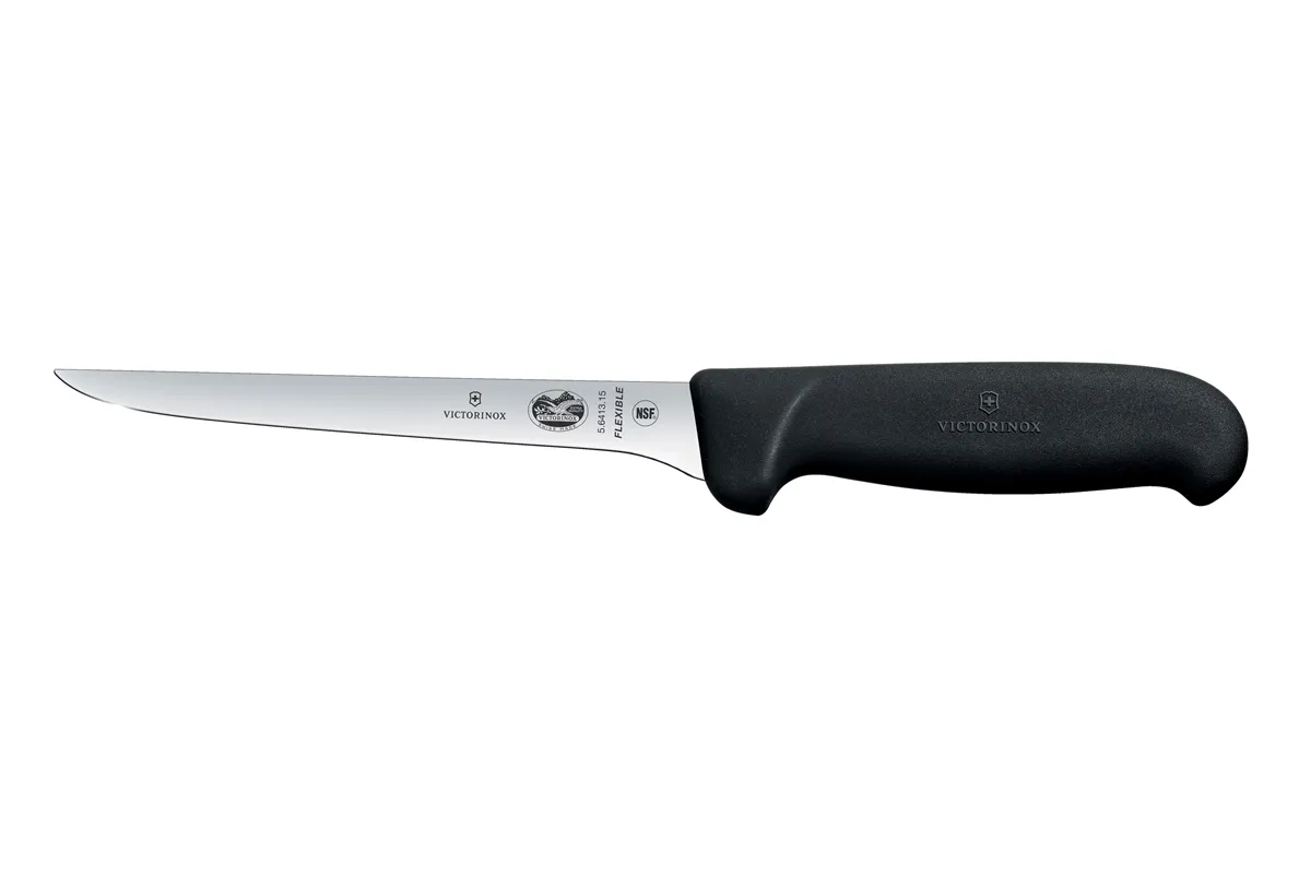 Nóż do trybowania, czarny, 287mm Victorinox 5.6413.15
