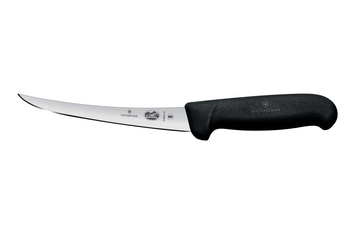 Nóż do trybowania, czarny, 286mm Victorinox 5.6603.15