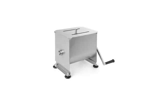 Mieszarka ręczna do farszu z dzieżą stałą, wsad mięsa: 11,7 kg, 18L, 580x250x415mm Hendi 282687