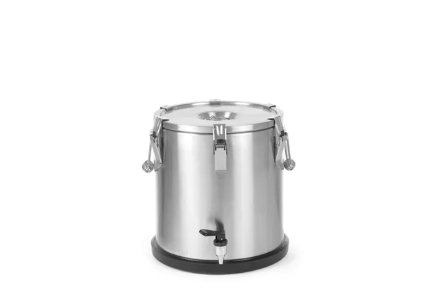 Termos do transportu żywności – z kranem, Profi Line, 20L, ⌀330x360mm Hendi 710227