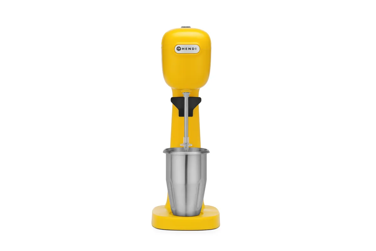 Shaker do koktajli mlecznych  Design by Bronwasser, żółty, 220-240V/400W, 170x196x490mm Hendi 221631