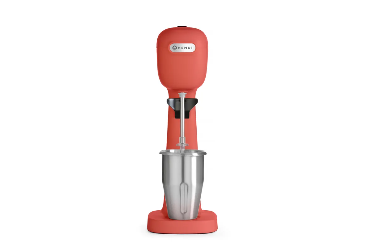 Shaker do koktajli mlecznych  Design by Bronwasser, czerwony, 220-240V/400W, 170x196x490mm Hendi 221648