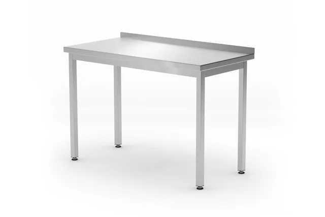 Stół przyścienny, skręcany, Kitchen Line, 1200x600x850mm Hendi 817216