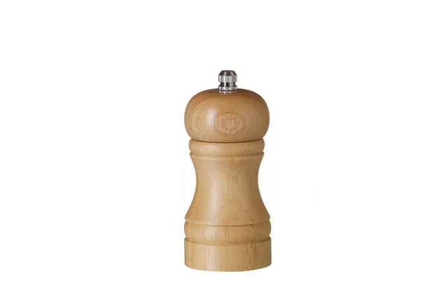Młynek do pieprzu drewniany, jasne drewno, ⌀50x113mm Hendi 469682