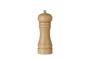 Młynek do soli drewniany, jasne drewno, ⌀57x165mm Hendi 469712