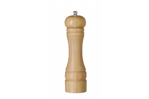 Młynek do soli drewniany, jasne drewno, ⌀57x215mm Hendi 469736