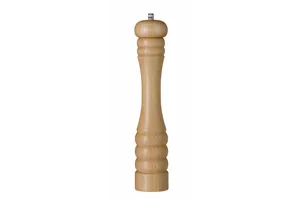 Młynek do soli drewniany, jasne drewno, ⌀60x315mm Hendi 469750