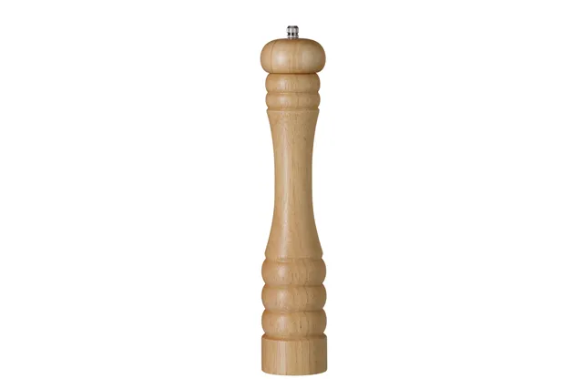 Młynek do soli drewniany, jasne drewno, ⌀60x315mm Hendi 469750