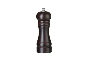 Młynek do soli drewniany, ciemne drewno, ⌀57x165mm Hendi 469798