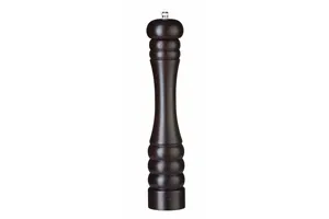 Młynek do soli drewniany, ciemne drewno, ⌀60x315mm Hendi 469835