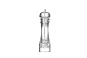 Młynek do soli akrylowy, transparentny, ⌀60x215mm Hendi 469675