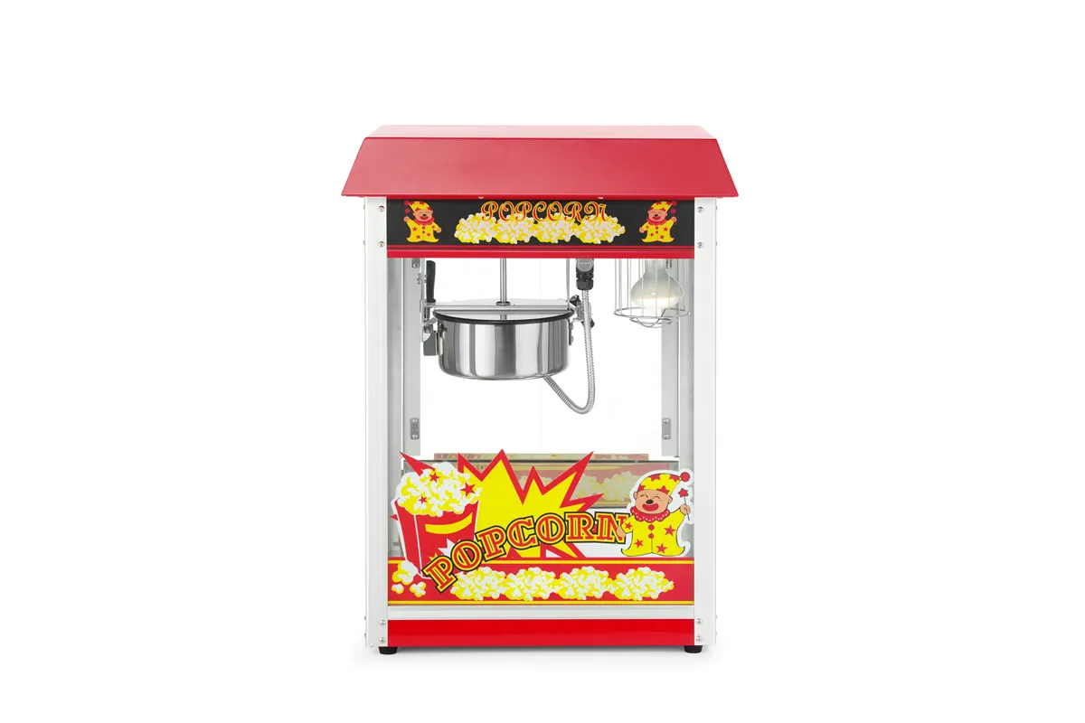 Urządzenie do popcornu, czerwony, 230V/1500W, 574x420x778mm Hendi 282748