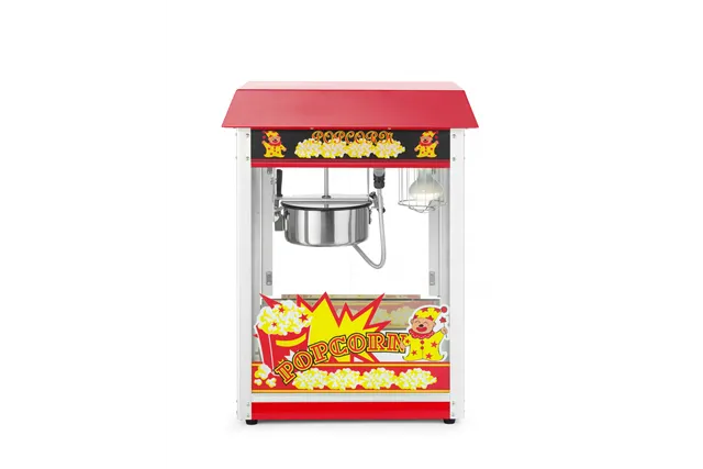 Urządzenie do popcornu, czerwony, 230V/1500W, 574x420x778mm Hendi 282748