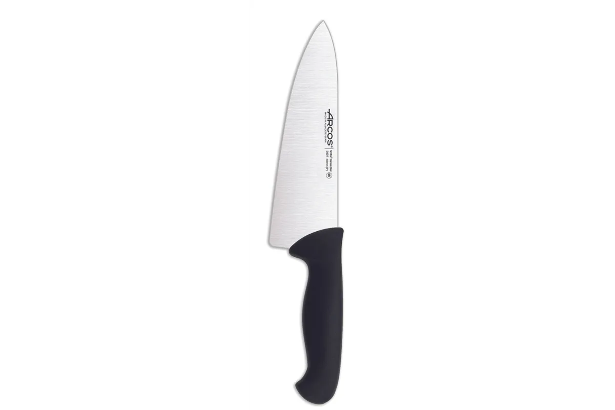 Nóż szefa kuchni z szerokim ostrzem, seria 2900, czarny, 270mm Arcos 290725