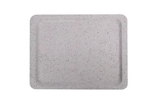 Taca poliestrowa do restauracji samoobsługowych, GN 1/2, grafitowy, 325x265mm, Prostokątny AmerBox 876602