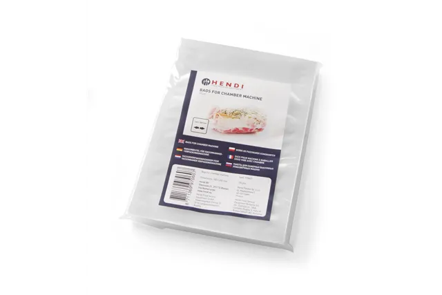 Worki do przechowywania produktów, do pakowarek komorowych, 100 szt., 350x250mm Hendi 970393