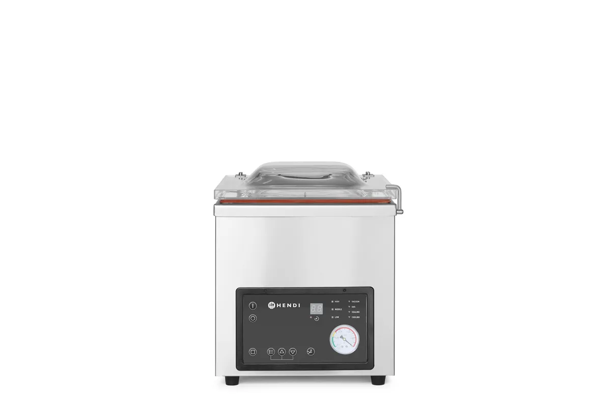 Pakowarka próżniowa - komorowa, Profi Line, listwa zgrzewająca 300 mm, 230V/370W, 380x503x444mm Hendi 975268
