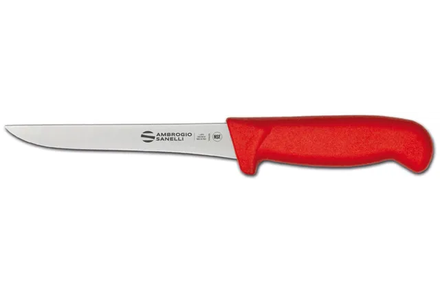 Nóż do trybowania Supra Colore, Supra colore, wąskie ostrze, czerwony, 300mm Ambrogio Sanelli S307.016R