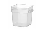 Pojemnik na żywność z podziałką, 3,8L, 190x190x180mm Hendi 870914
