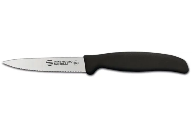 Nóż do obierania Supra, ząbkowane ostrze, 210mm Ambrogio Sanelli S683.009