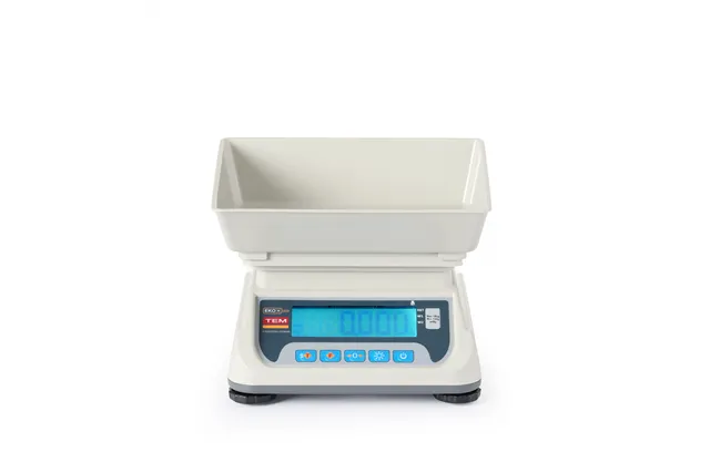 Waga kuchenna LCD z legalizacją, seria ECO+, 255x264x189mm Tem TEKO+LCD15T-P1
