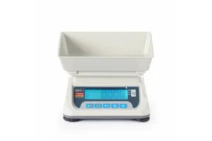Waga sklepowa LCD z portem RS232 i legalizacją, seria ECO+, 255x264x189mm Tem TEKO+LCD06C-P1-B1