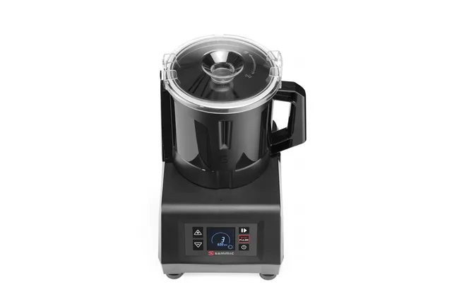 Kuter-emulgator o zmiennej prędkości Compact Line KE-4V Ultra, czarny, 252x309x434mm Sammic 1051000