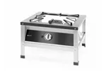 Taboret gazowy XL, Kitchen Line, 10,8kW, 580x650x400mm Hendi 147276