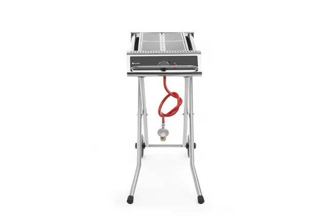 Grill gazowy Xenon Pro, 7,5kW, 1120x410x900mm Hendi 148105