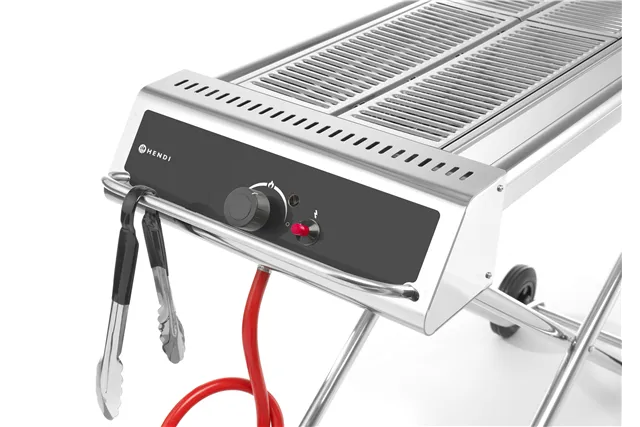 Grill gazowy Xenon Pro, 7,5kW, 1120x410x900mm Hendi 148105